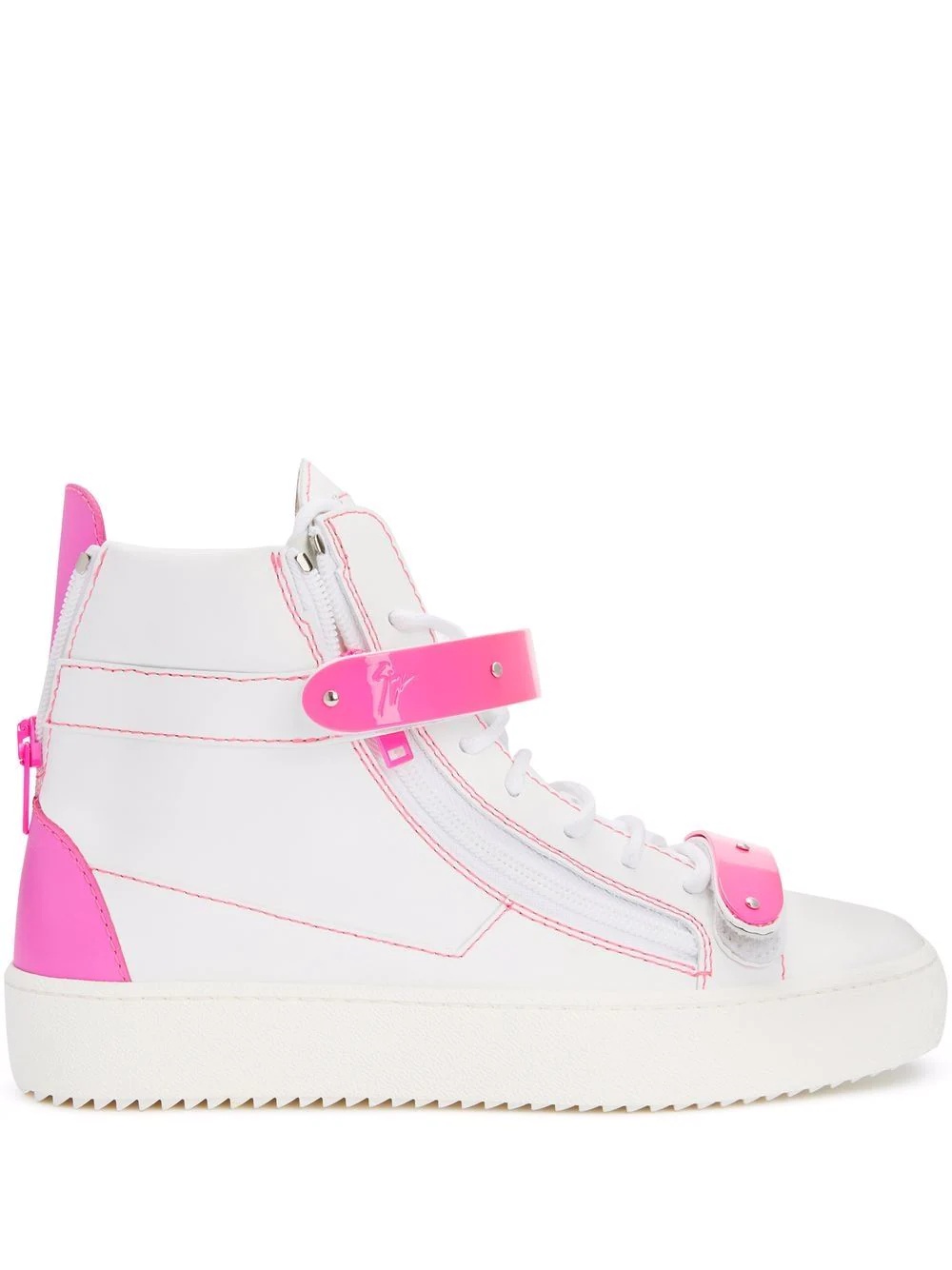 Coby high-top leather sneakers - 1