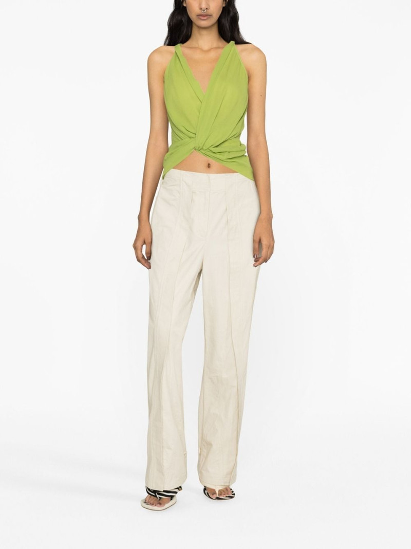 CHRISTOPHER ESBER Cocosolo straight-leg cotton trousers outlook