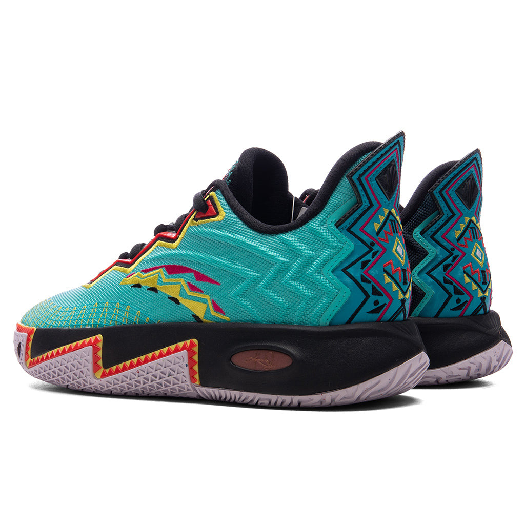 ANTA X KYRIE IRVING KAI 2 'RETRO 90' - GREEN/BLACK/BLUE - 3