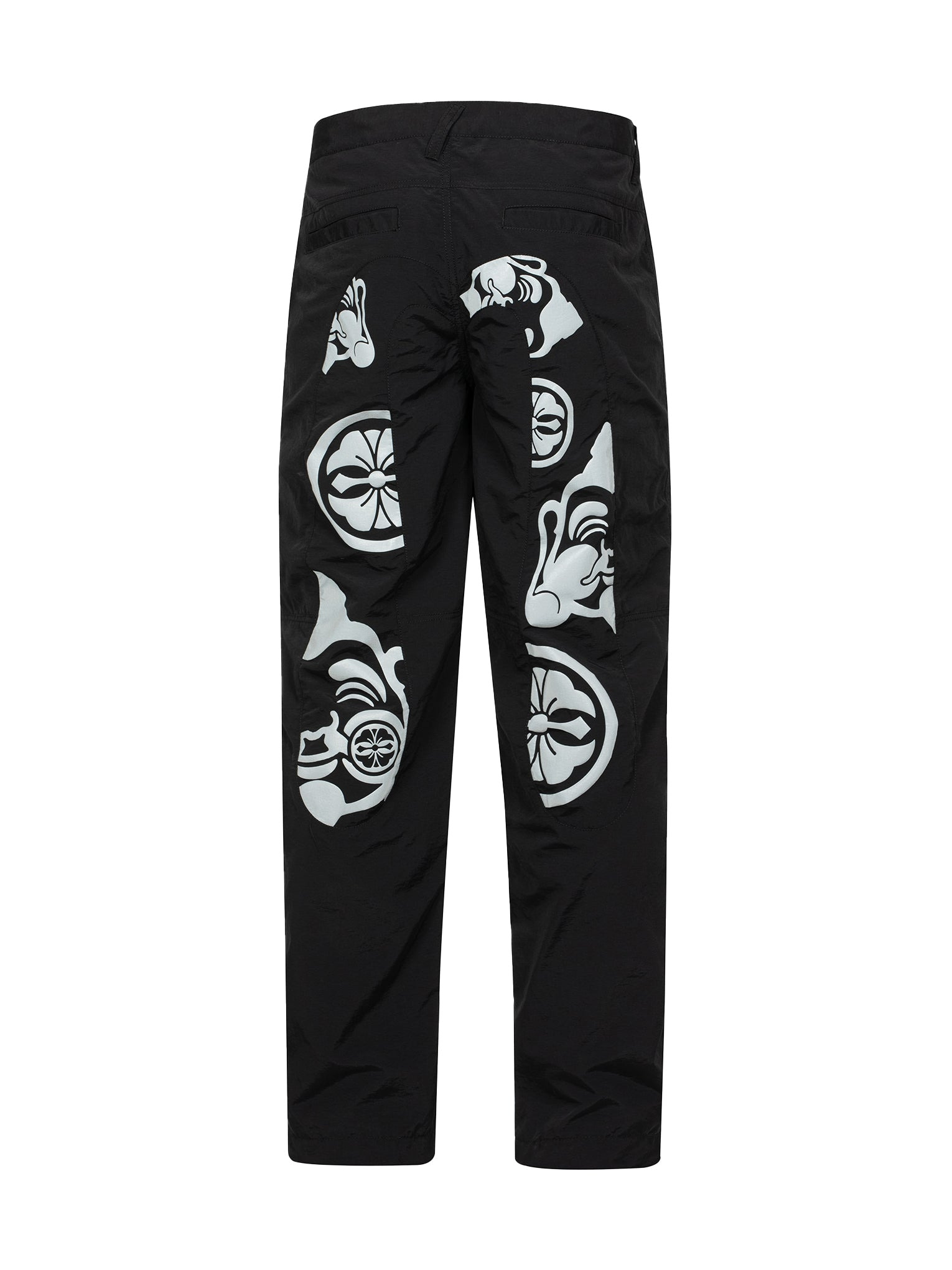 GODHEAD AND KAMON CUTOUT DAICOCK PRINT RELAX FIT JOGGERS - 13