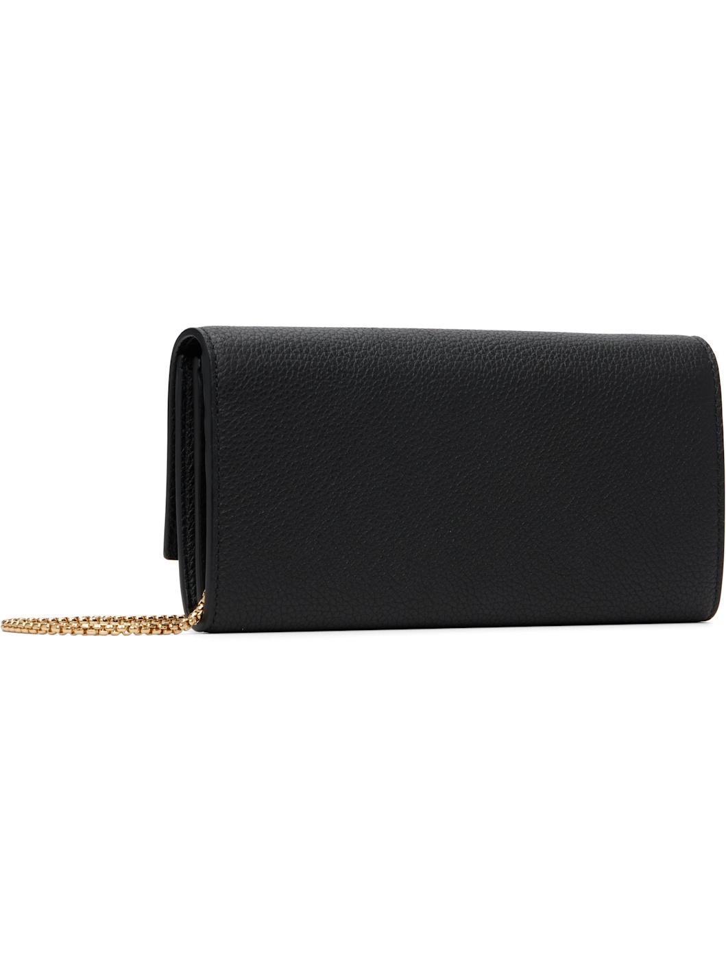 Black Gancini Wallet Chain Bag - 3