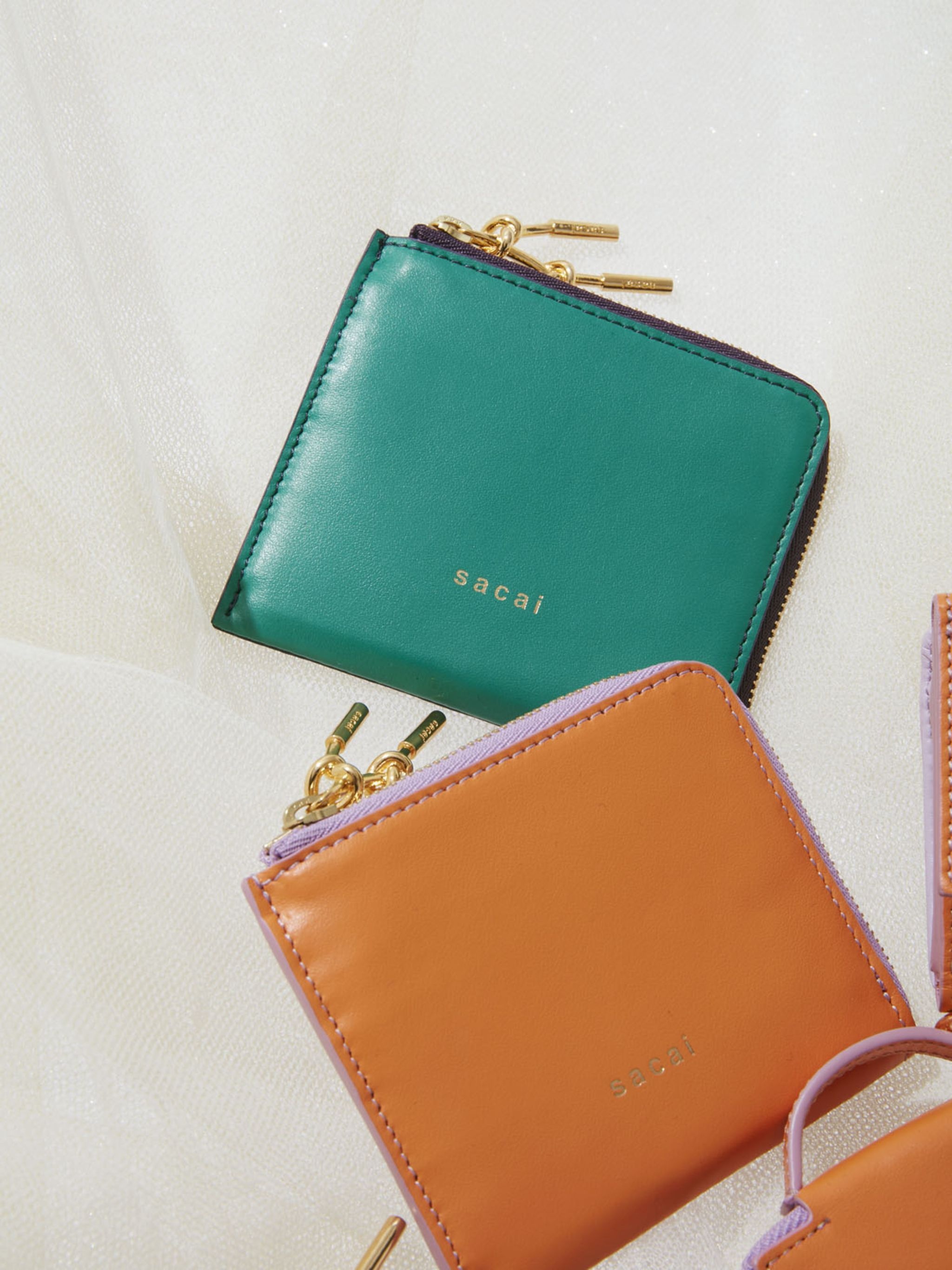 sacai Bicolor Half Wallet | sacai | REVERSIBLE