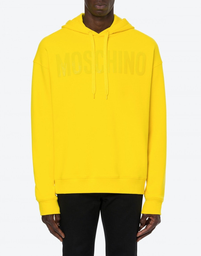 Moschino ORGANIC COTTON HOODIE outlook