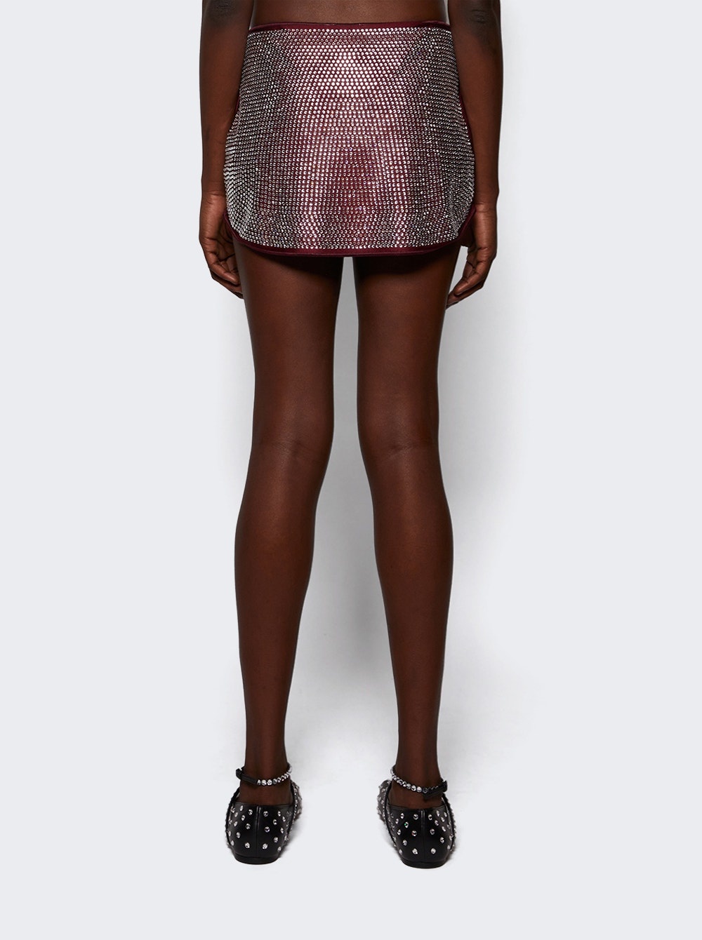 Crystal Skirt Merlot - 5