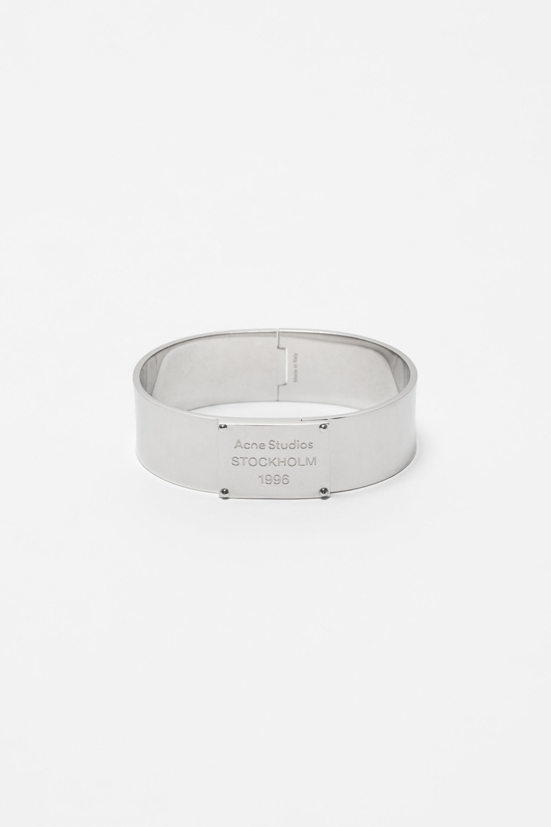 Engraved Logo bracelet - Silver 1