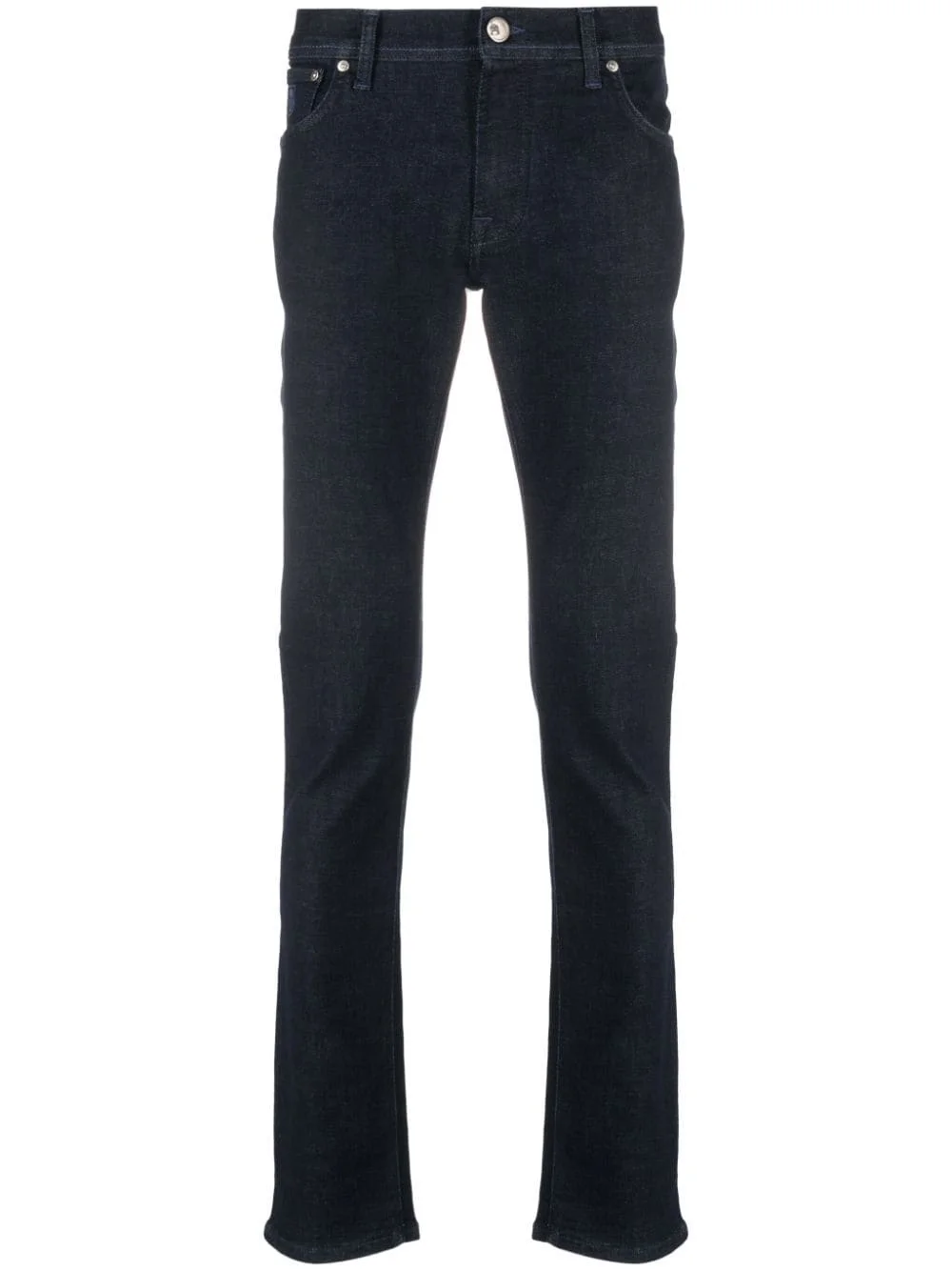 logo-appliqué straight-leg jeans - 1