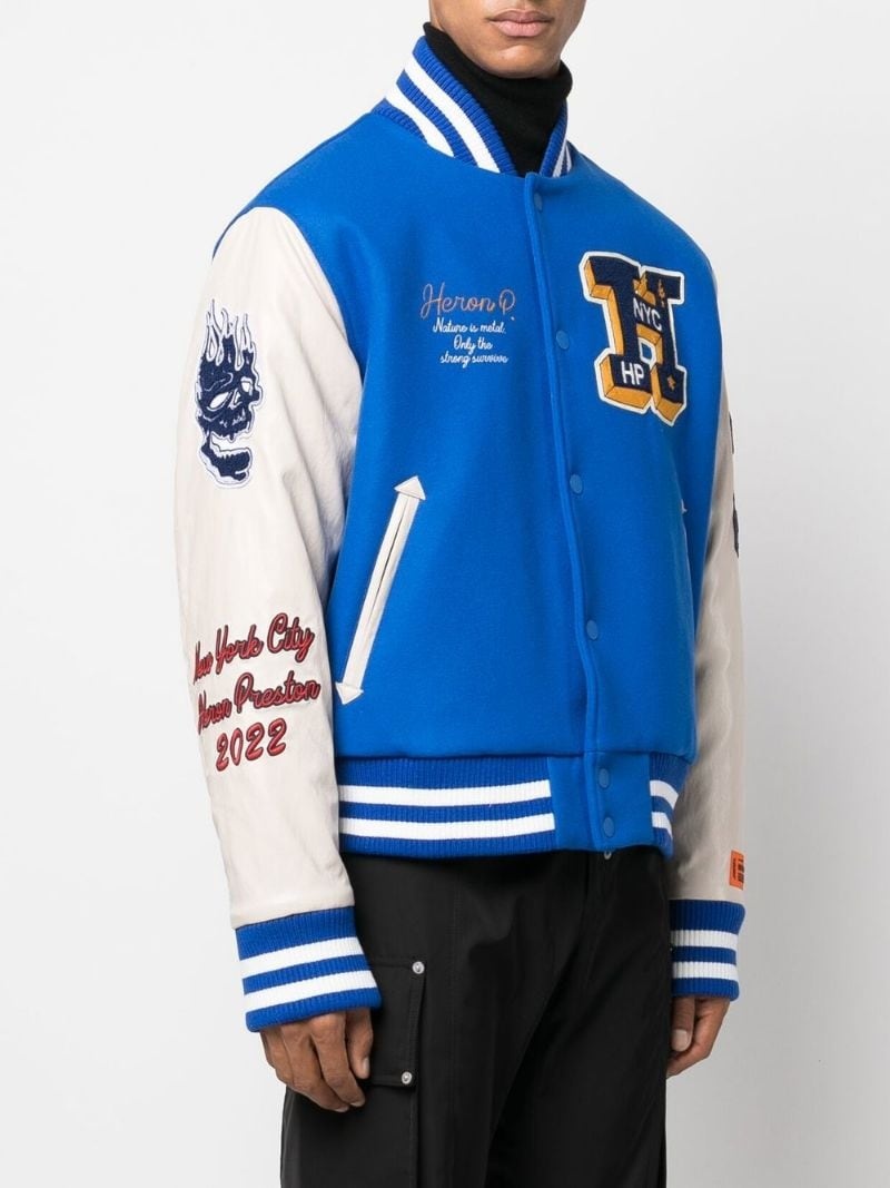 patches varsity jacket - 3
