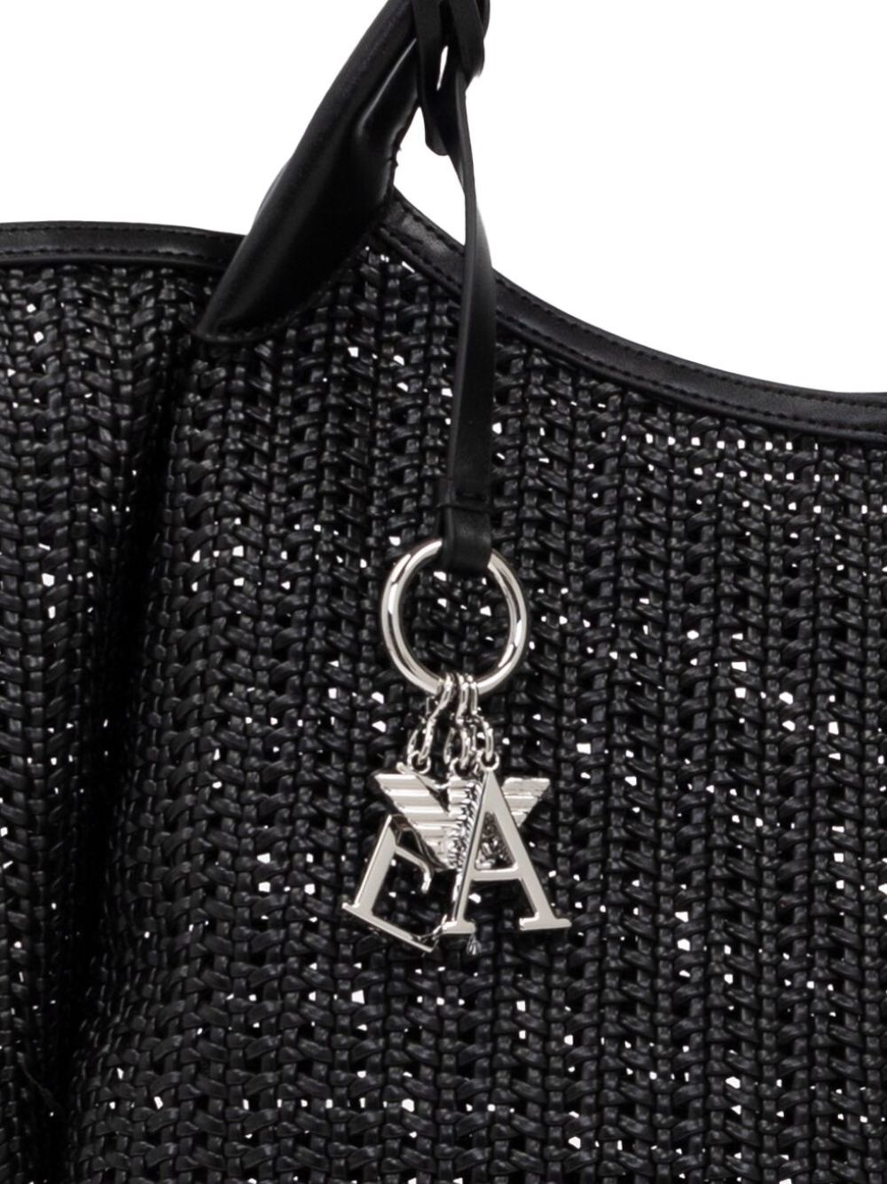 logo charm-detailing tote bag - 6
