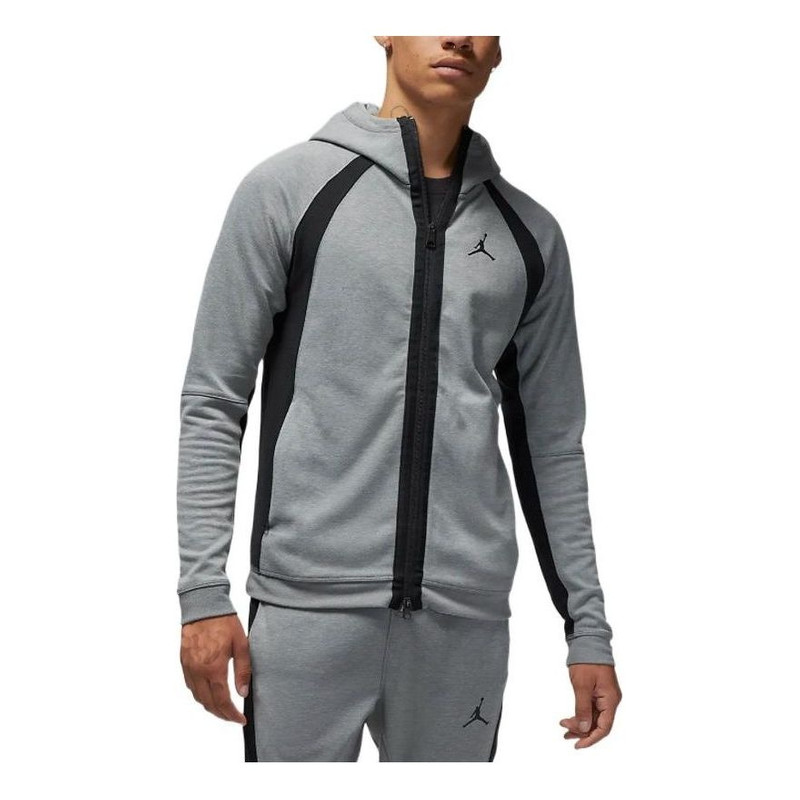 Air Jordan Dri-FIT Sport Air Full-Zip Hoodie 'Grey' DQ7324-091 - 1