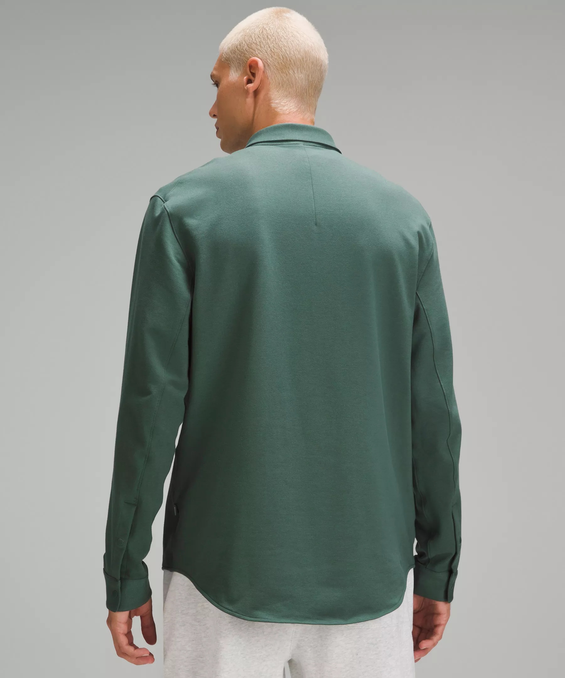 Soft Knit Overshirt *French Terry - 3