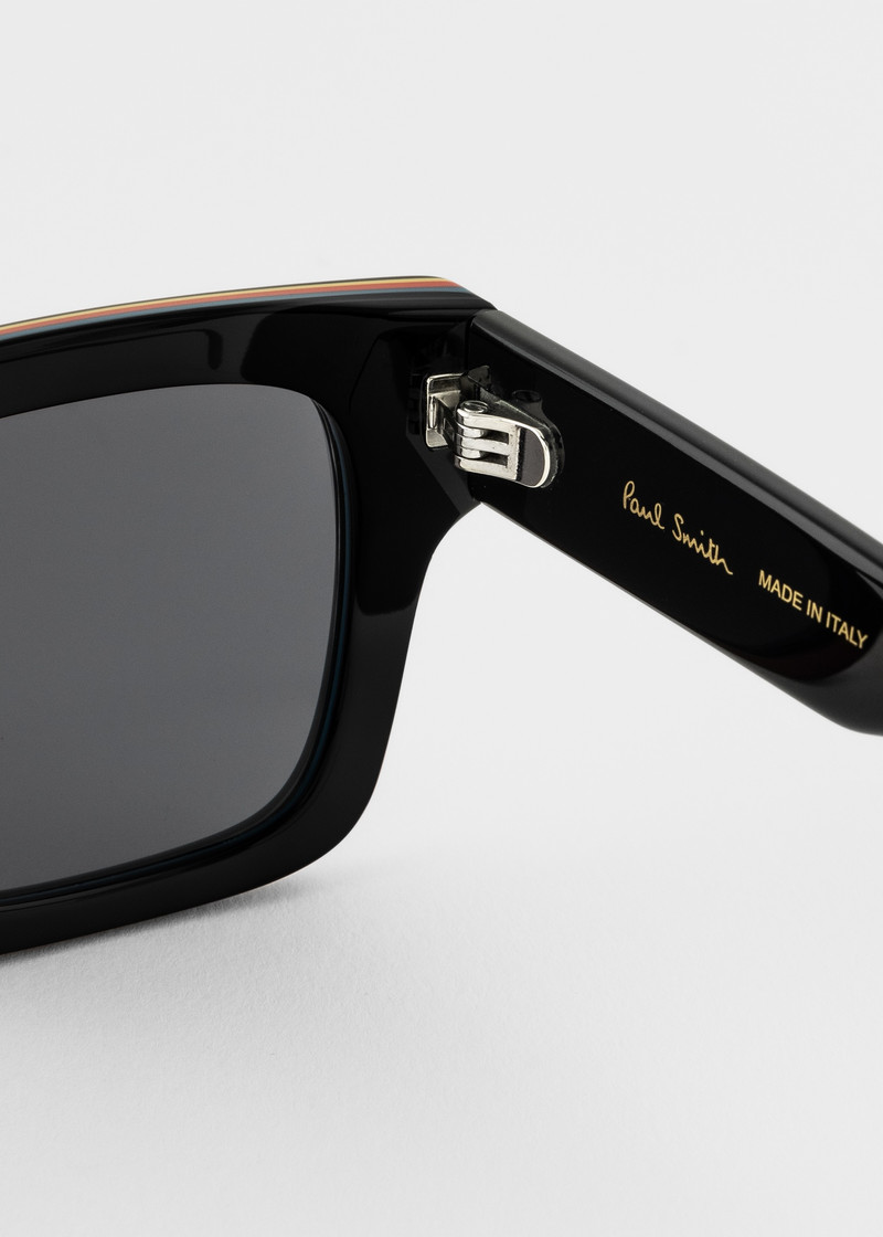 Black 'Kenton' Sunglasses 4
