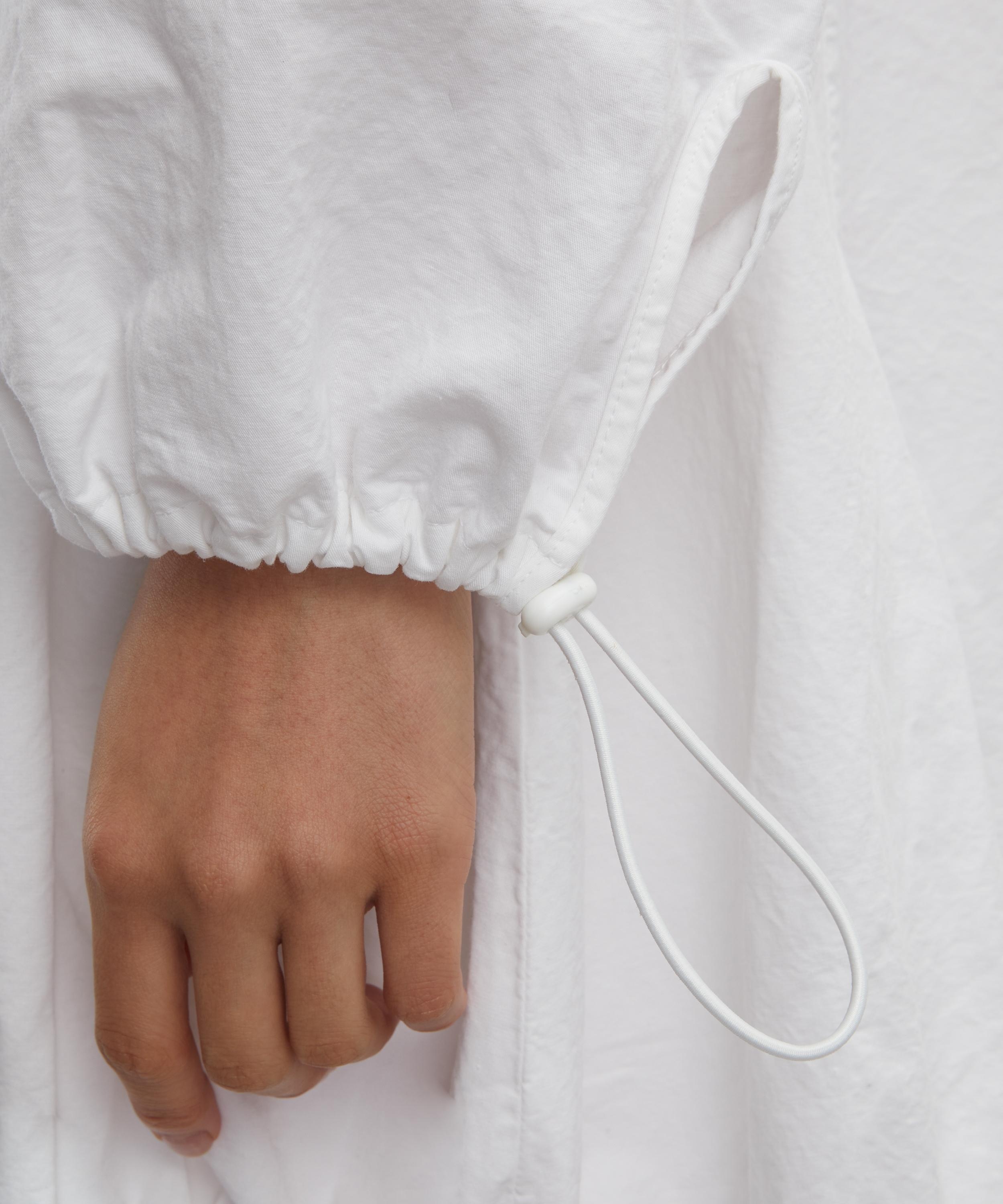 Carter White Cotton-Linen Maxi Dress - 5