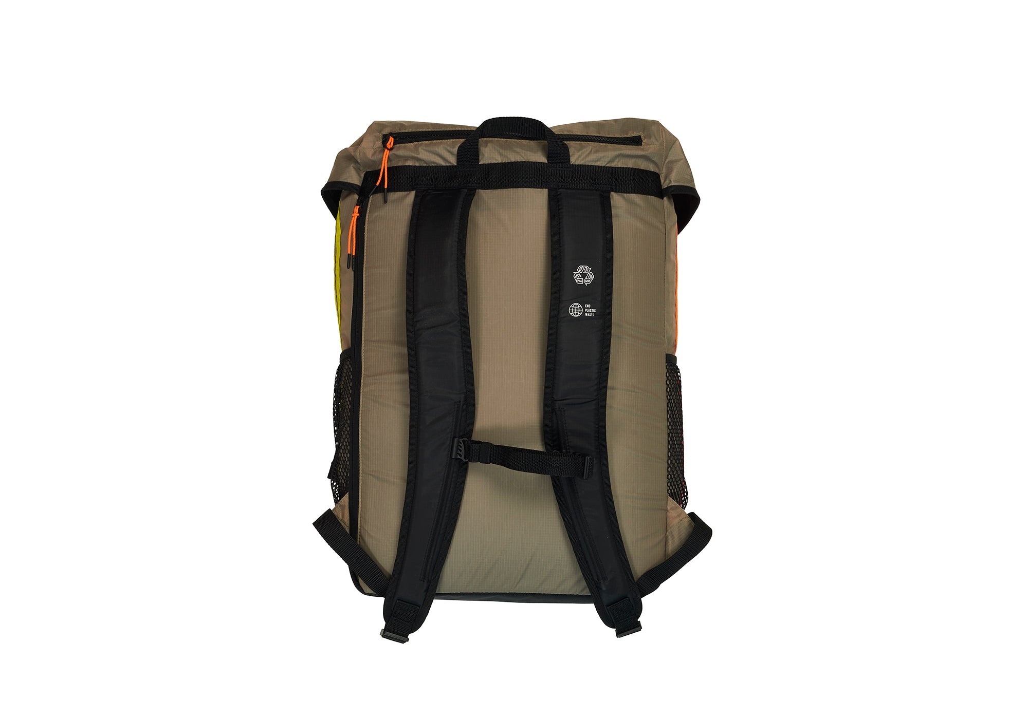 ADIDAS PALACE NATURE BACKPACK BLANCH CARGO / SIGNAL ORANGE - 4