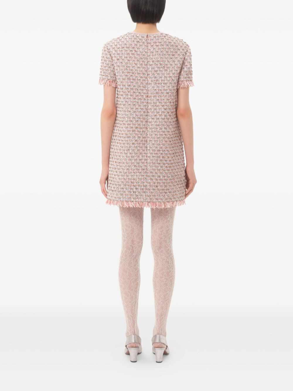 Valentino Mini Tweed Dress - 7