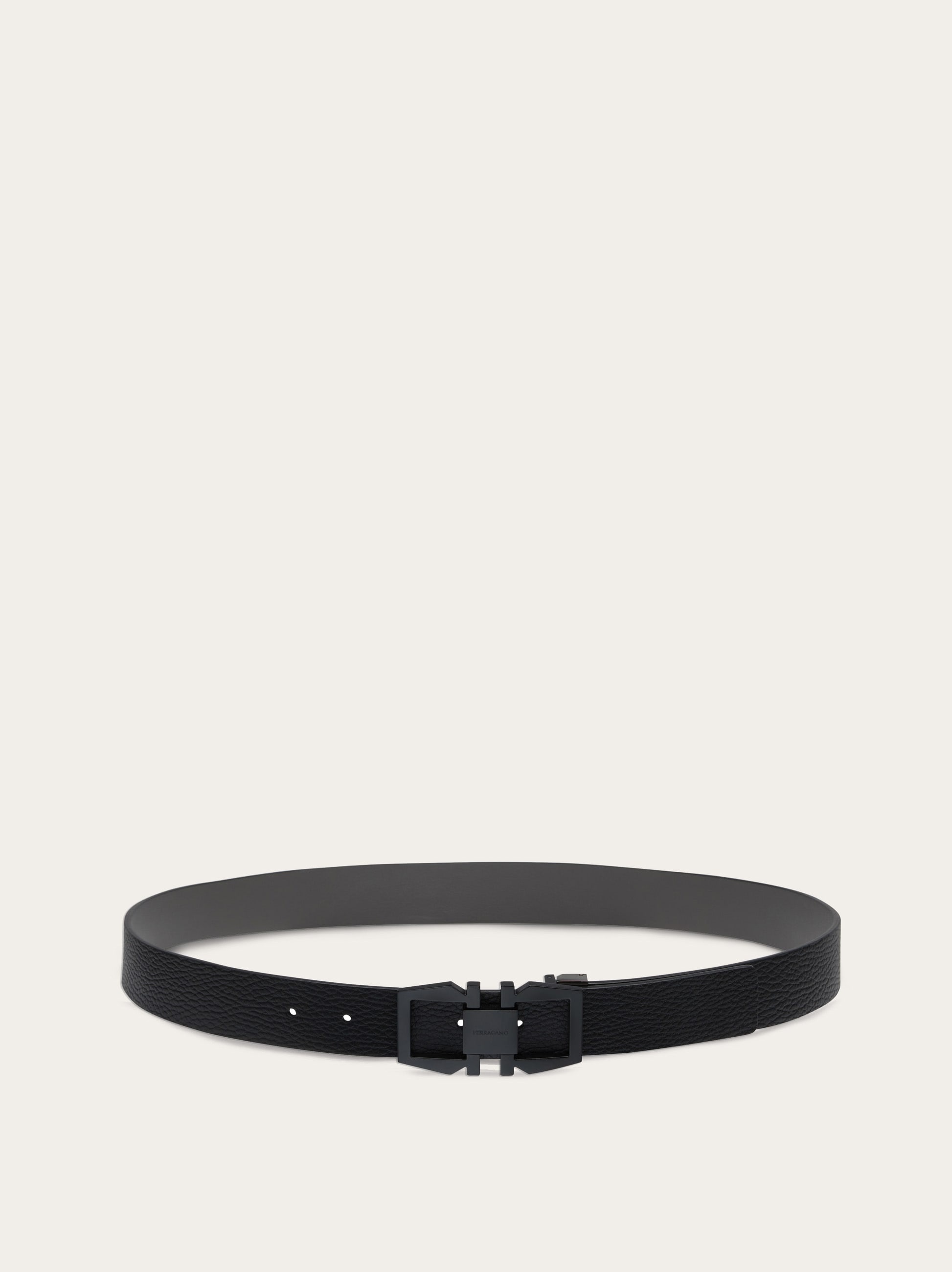 Reversible and adjustable Gancini belt - 3