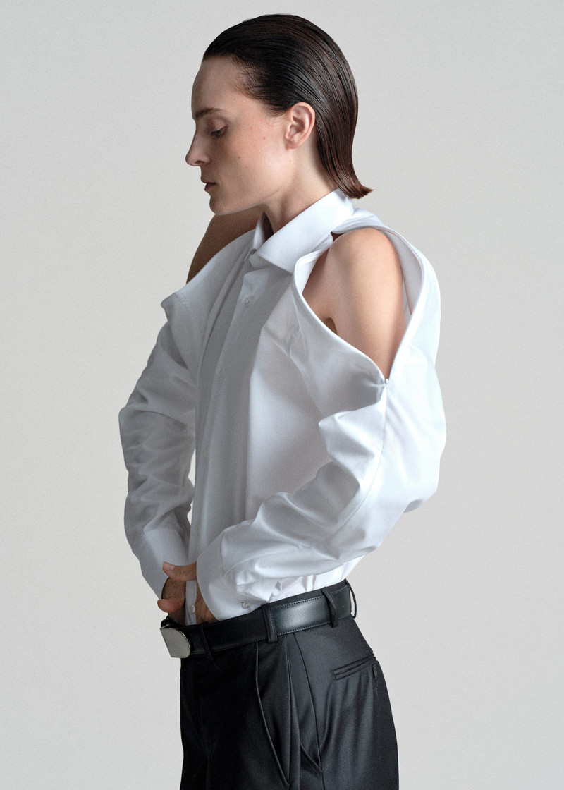 Bettter Zipped Shirt - White 3