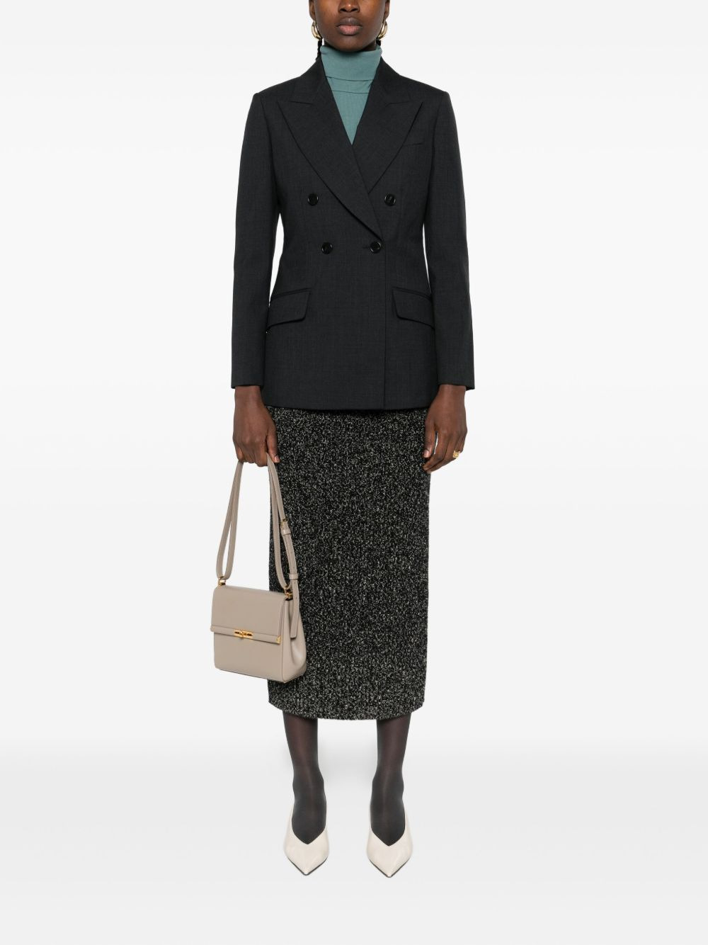 notched-lapels blazer - 2