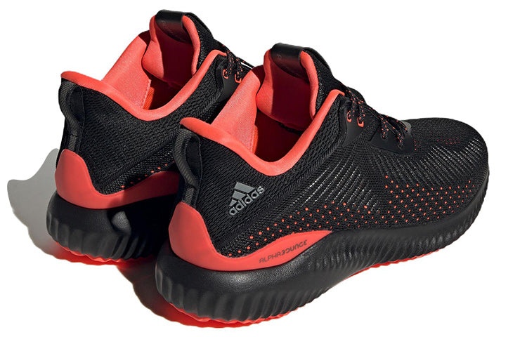 adidas Alpha Bounce 'Black Orange' ID0349 - 4