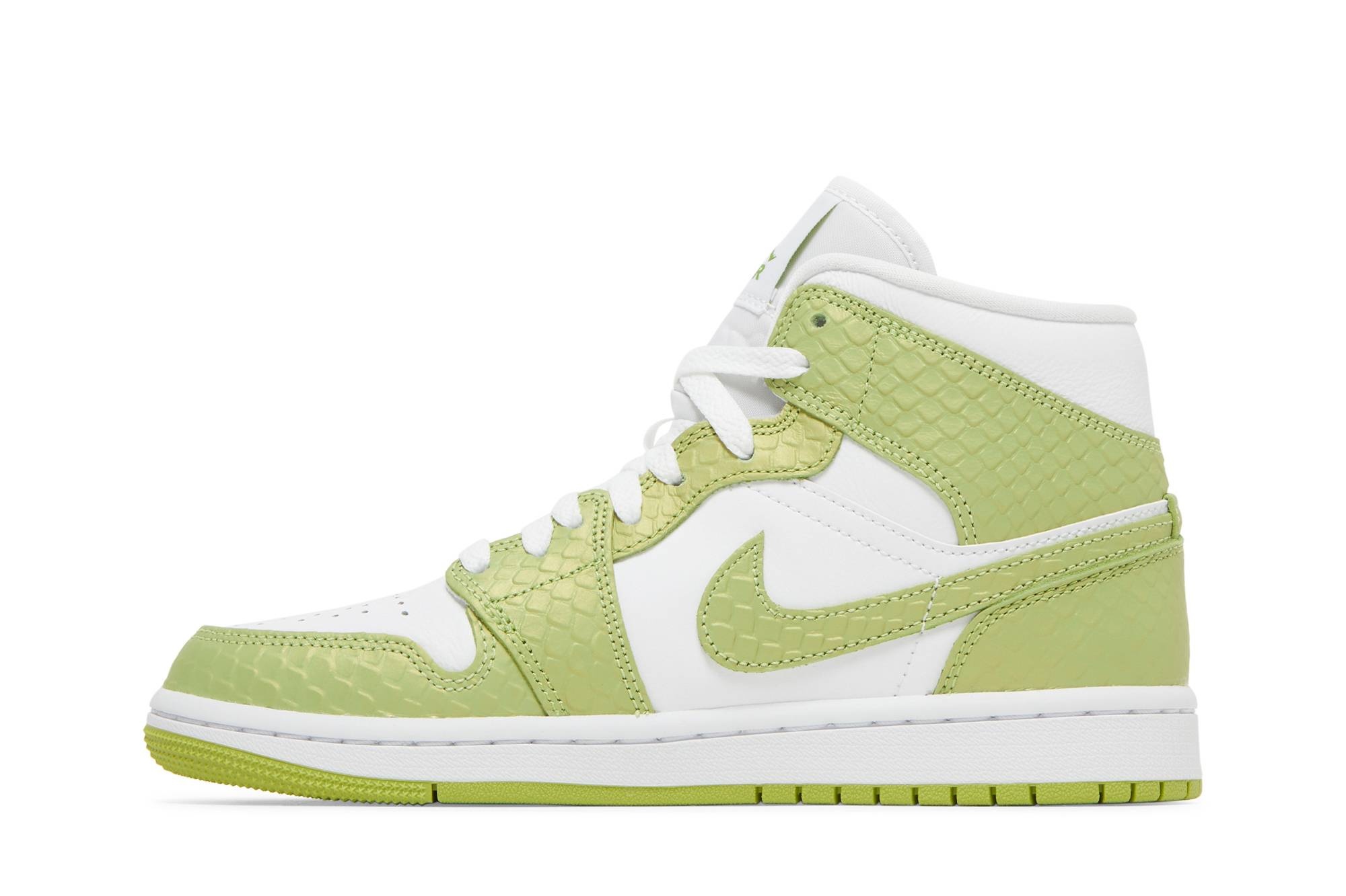 Wmns Air Jordan 1 Mid SE 'Green Python' - 3