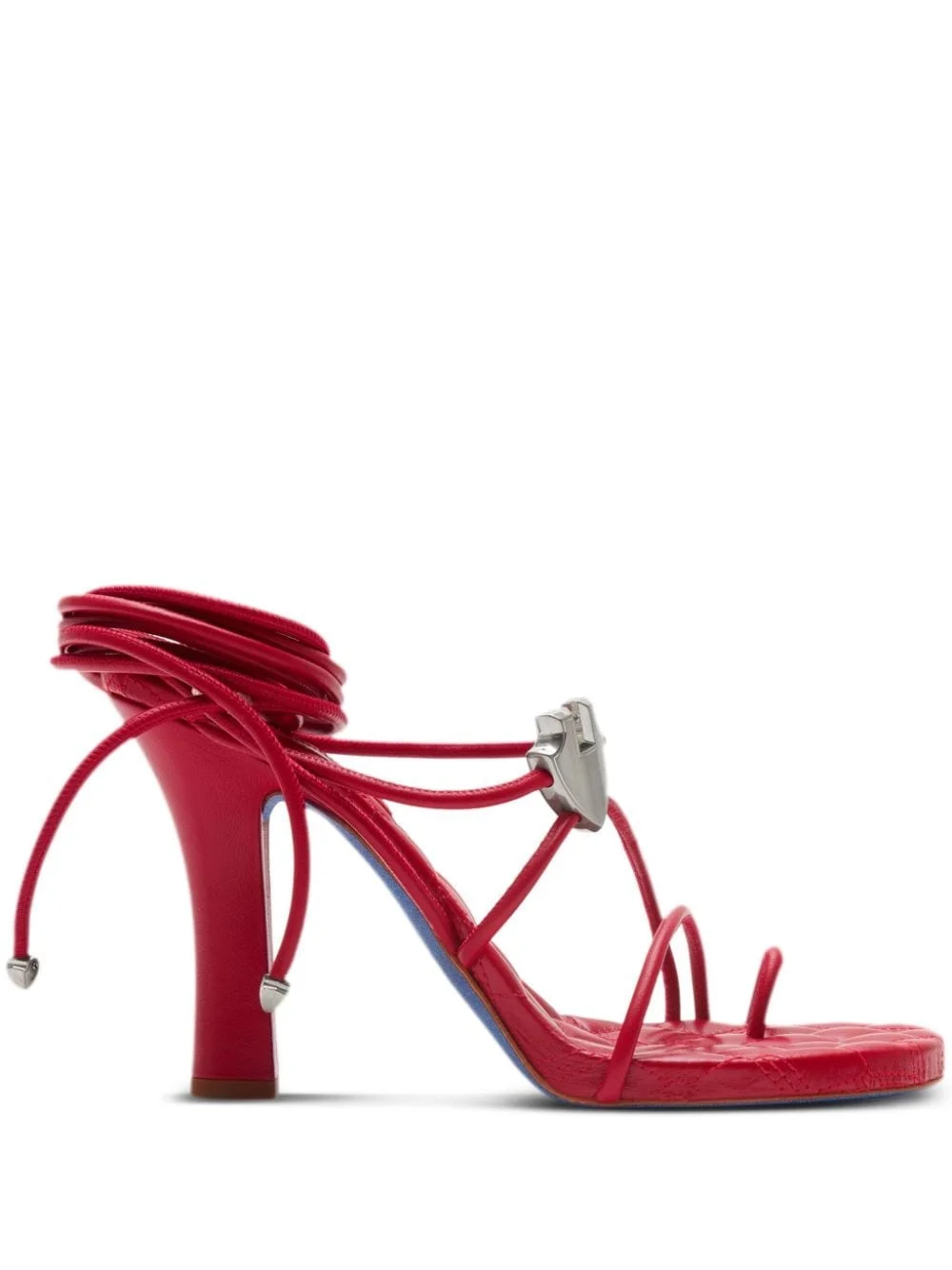 Ivy Shield 105mm strappy sandals - 1