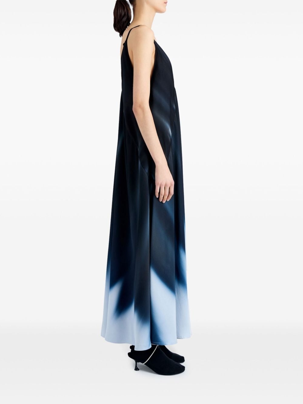 Torres gradient-effect maxi dress - 3