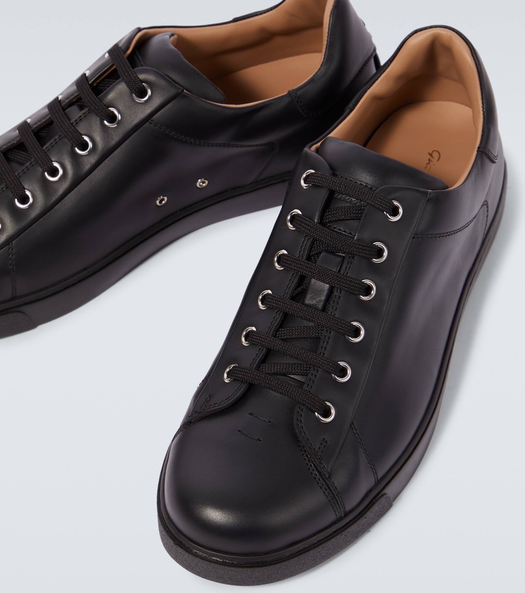 スニーカー Gianvito Rossi SS25 Sneakers & Slip-On (S25213 W1WBTBLACK) Gianvito Rossi Black Sneakers & Slip-On - SS25 Women's Shoes