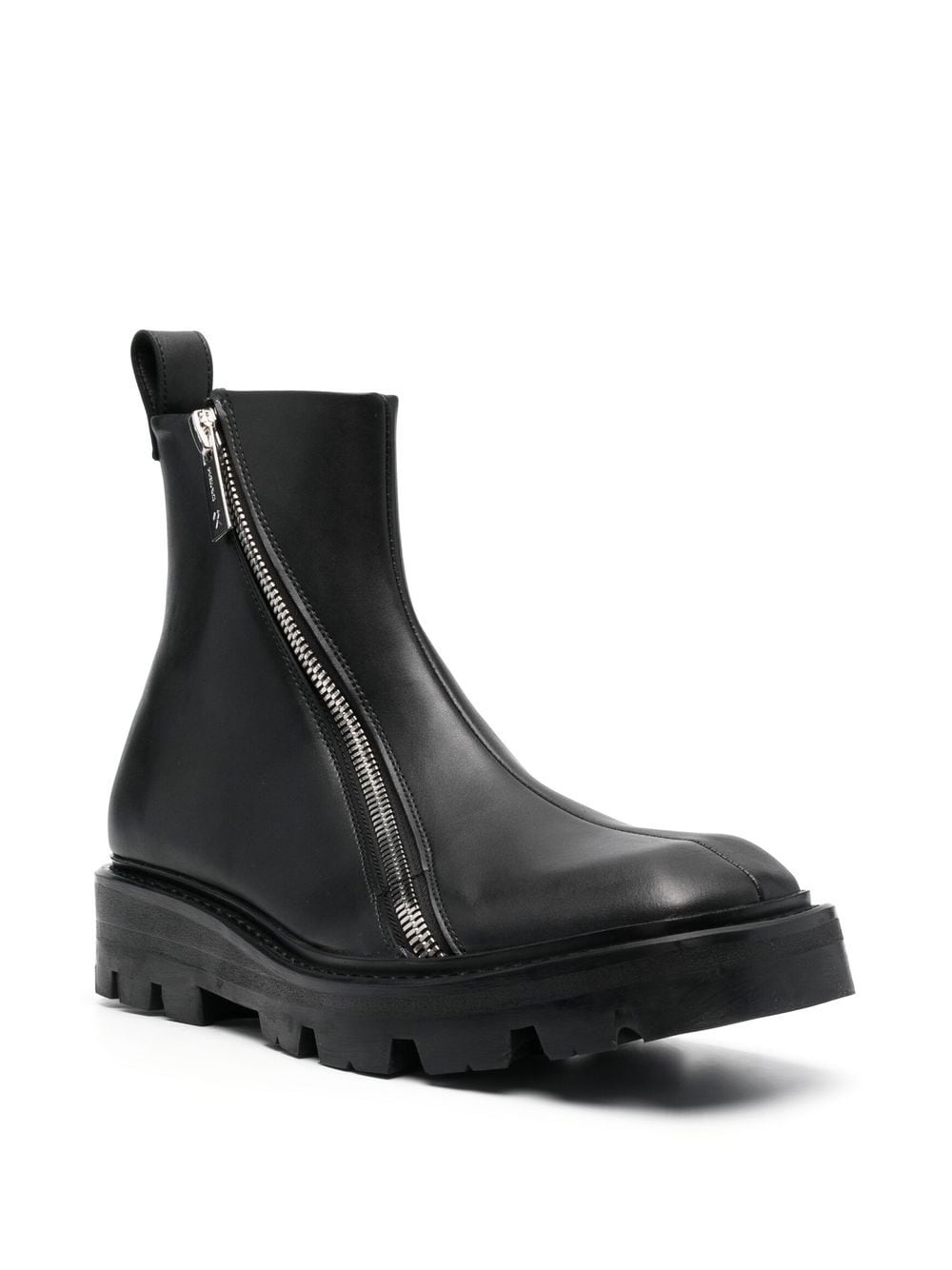 DOUBLE-ZIP ANKLE BOOTS - 3