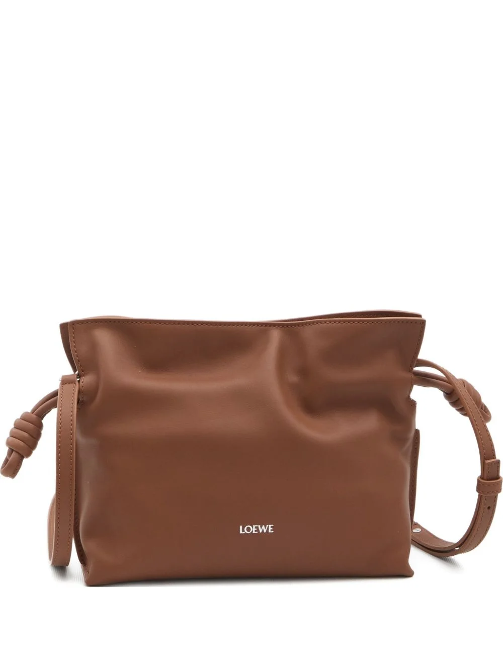 Loewe Women Flmaneco Leather Mini Clutch - 1