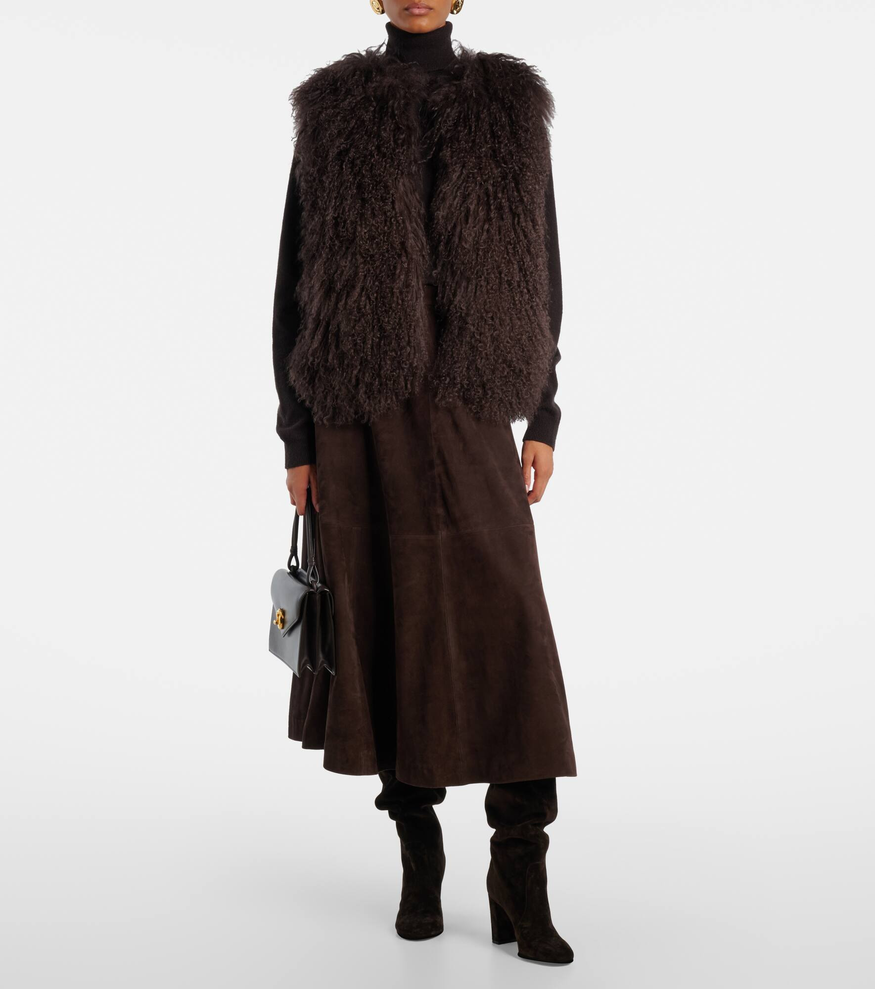 Shearling vest - 2