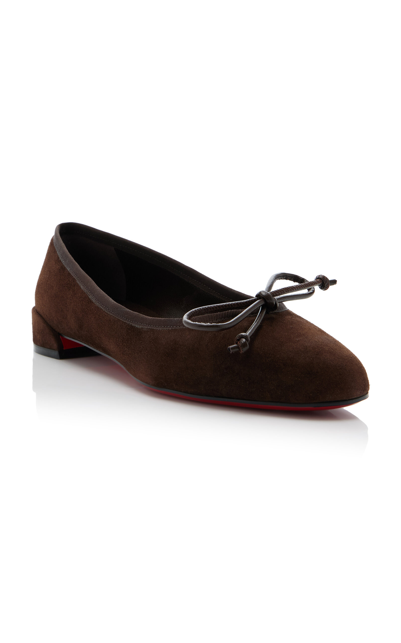 Sweetie Jane Velvet Ballet Flats brown - 4