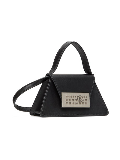 MM6 Maison Margiela Black Numeric Mini Bag outlook