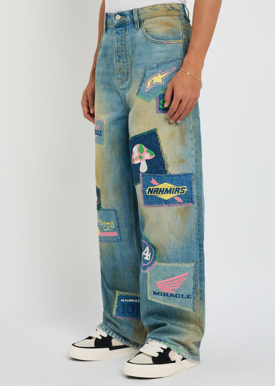 Nahmias Moto Patch Embroidered - 2