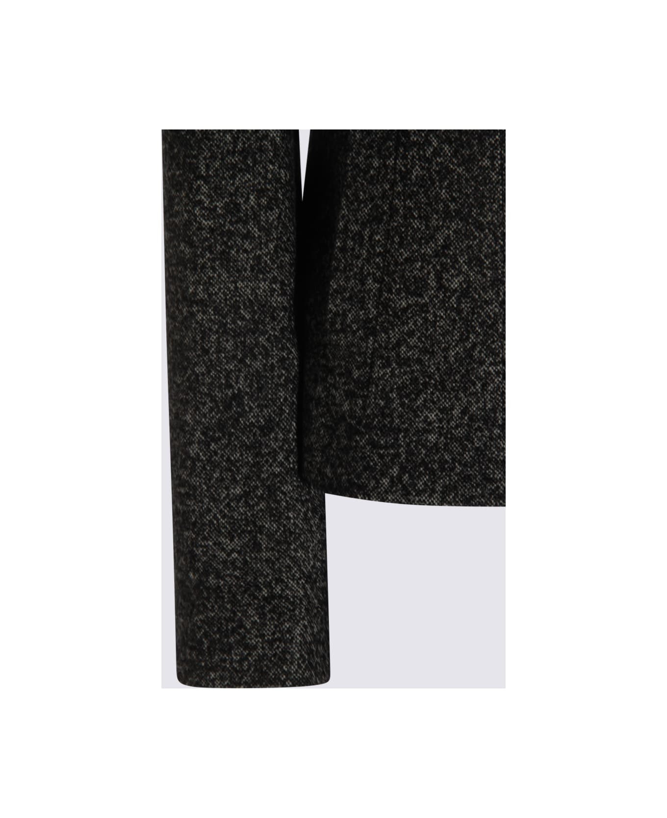 Grey Wool Blazer - 3