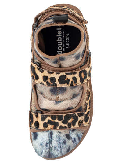 doublet DOUBLET X SUICOKE ANIMAL FOOT LEOPARD SANDALS outlook