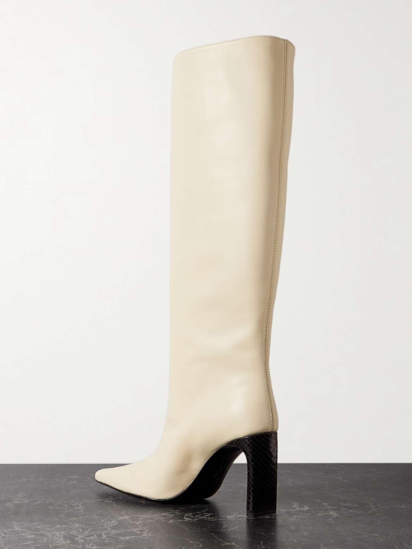 Wally leather knee boots - 3
