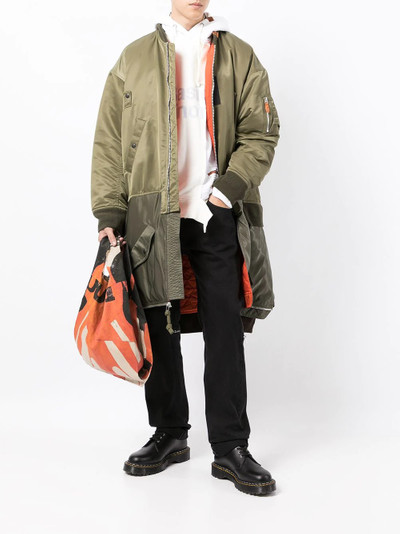 Maison MIHARAYASUHIRO layered padded coat outlook