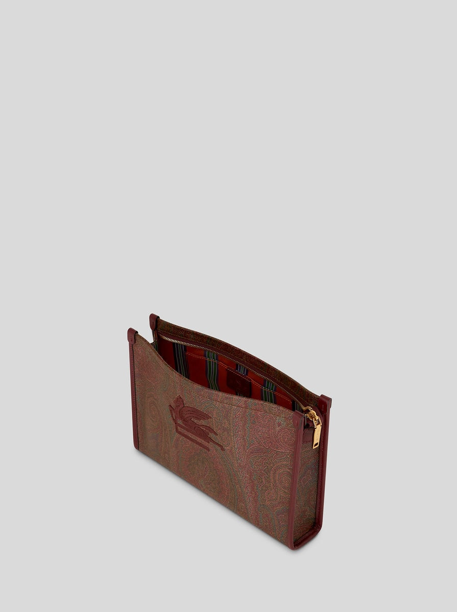 LARGE PAISLEY POUCH - 4