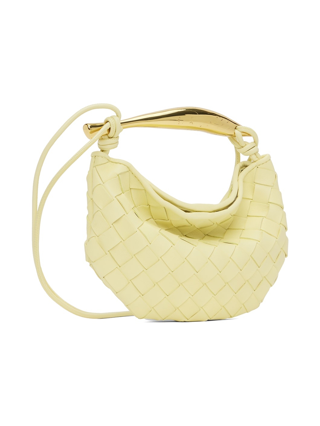 Yellow Mini Sardine Shoulder Bag - 2