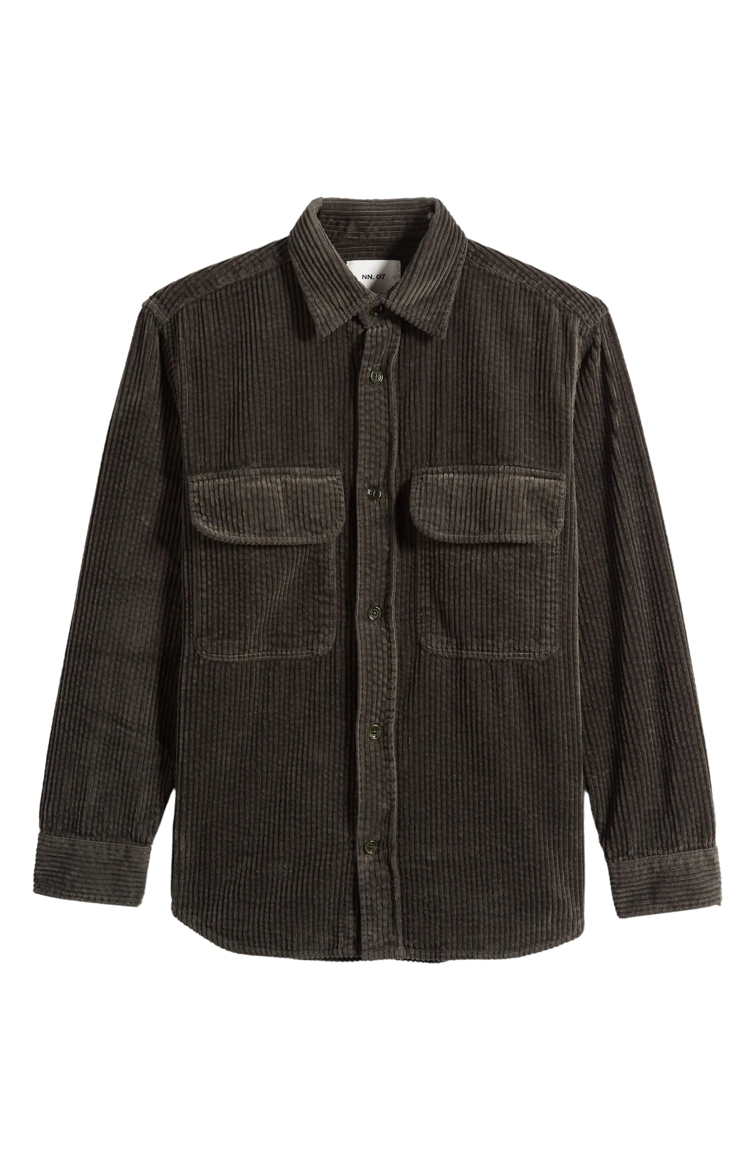 Folmer 1725 Cotton Corduroy Button-Up Shirt Jacket - 6