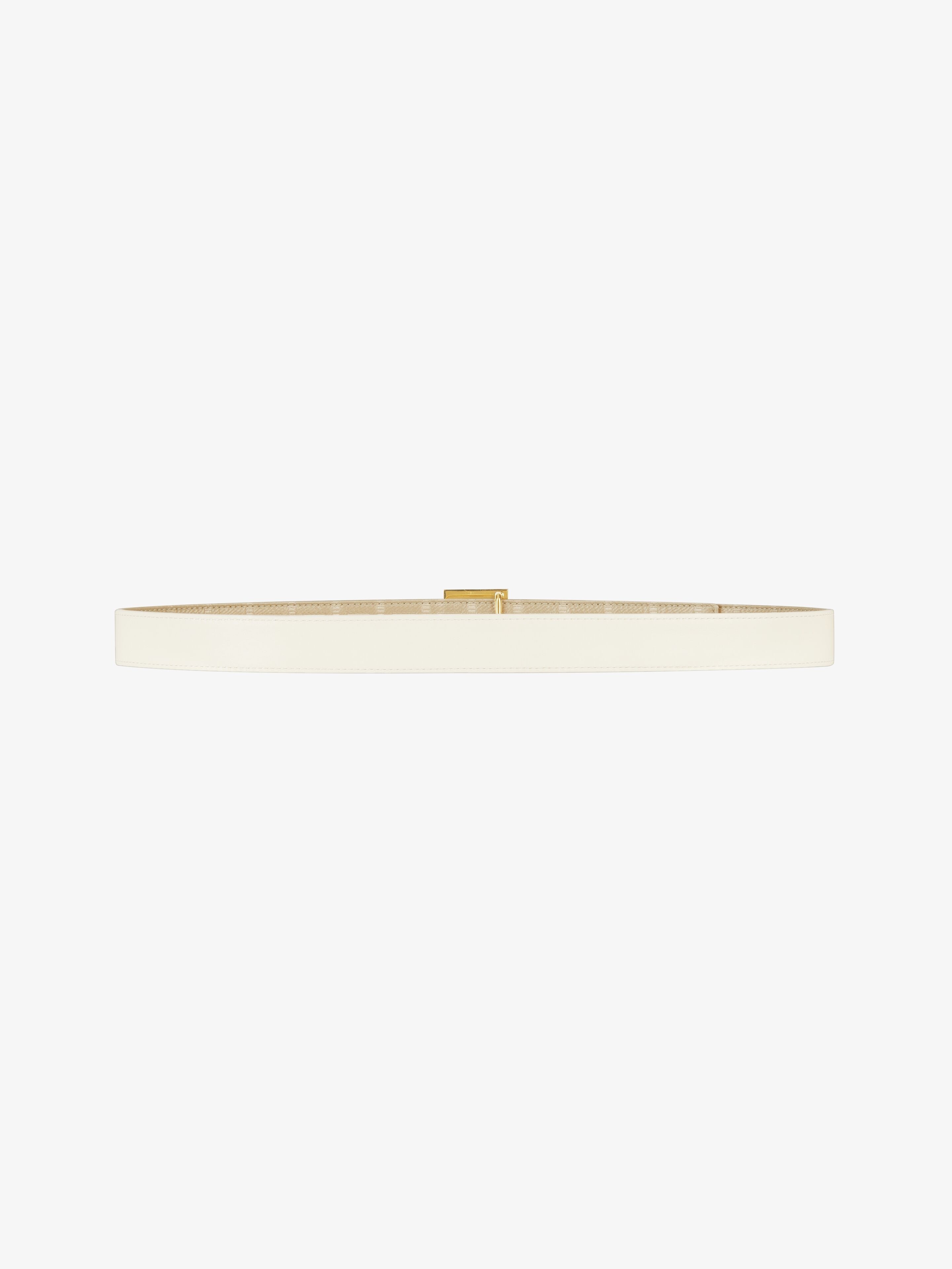 4G REVERSIBLE BELT IN COATED CANVAS - 5