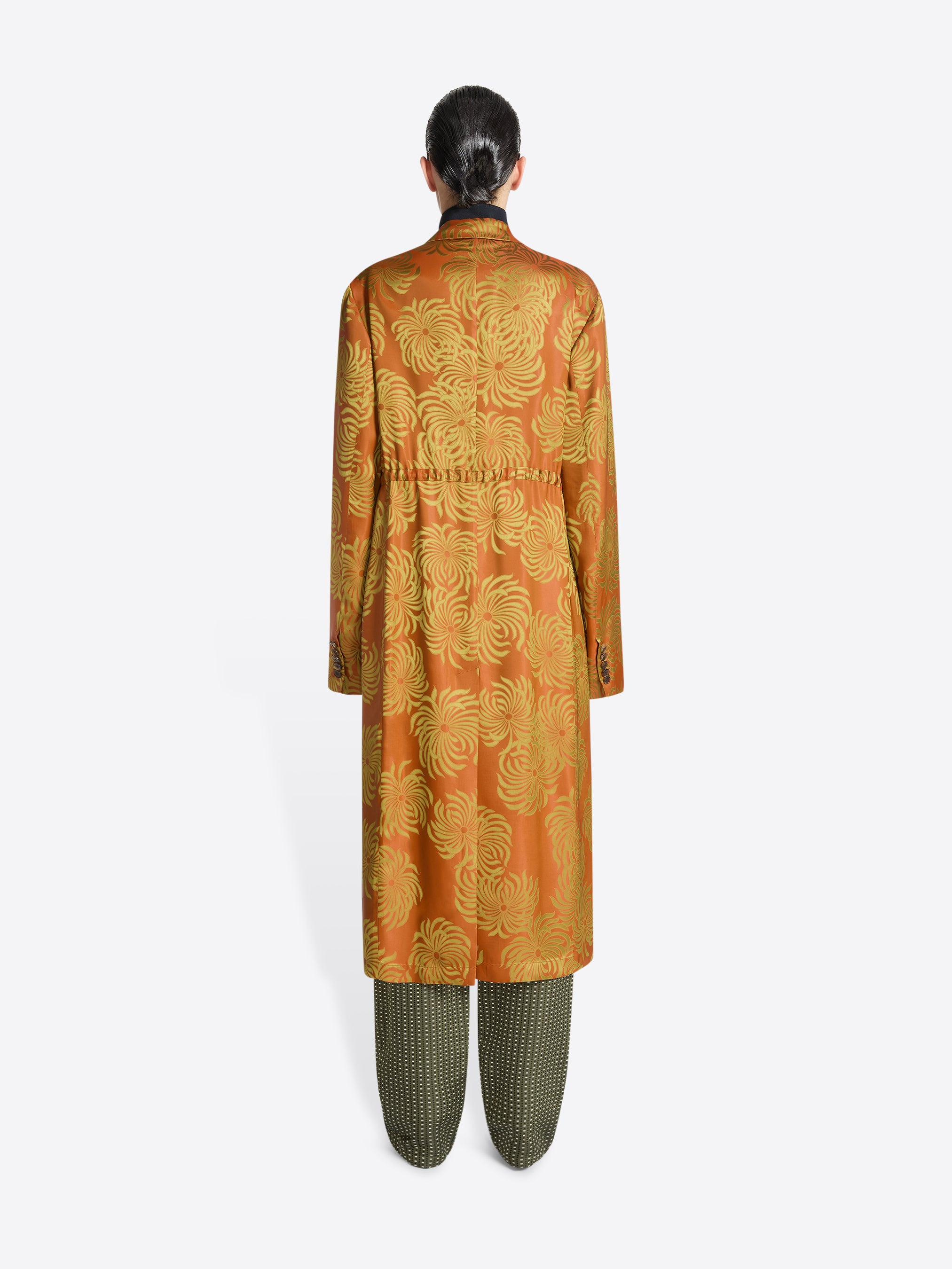 FLUID JACQUARD COAT - 4
