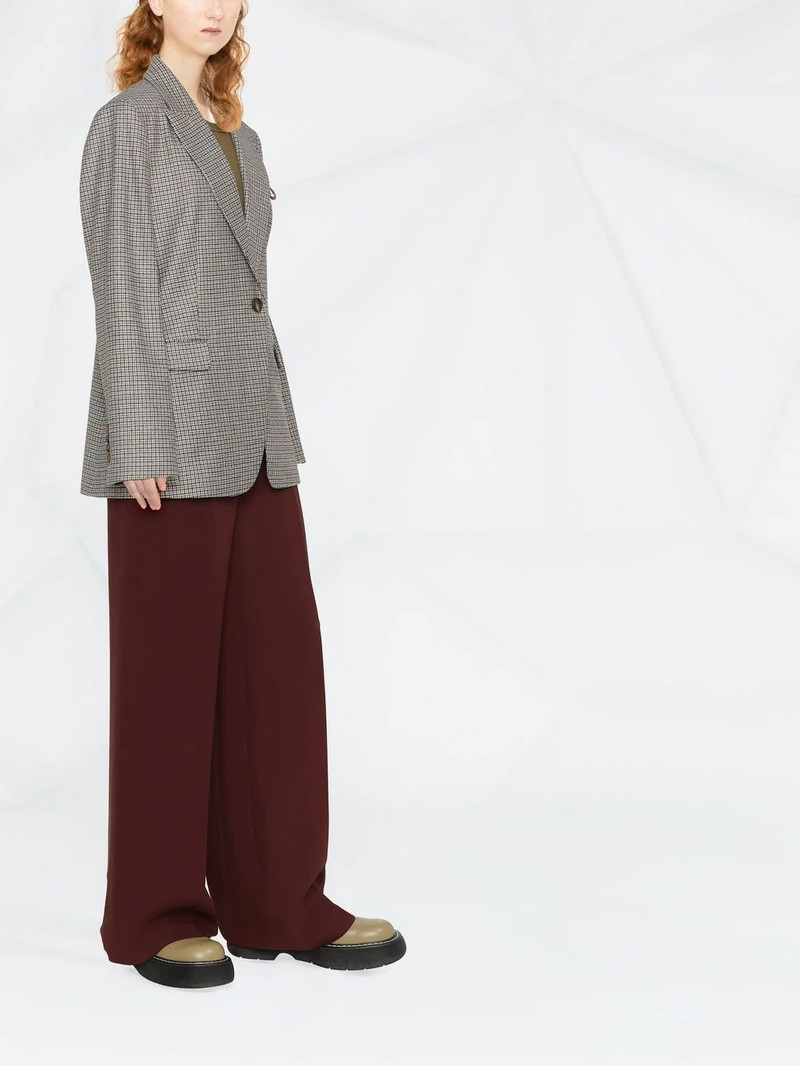 Prince of Wales single-breasted blazer 3