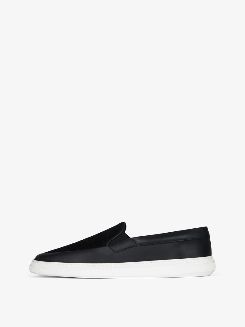 Givenchy G SET SNEAKERS IN LEATHER AND PERFORATED SUEDE outlook