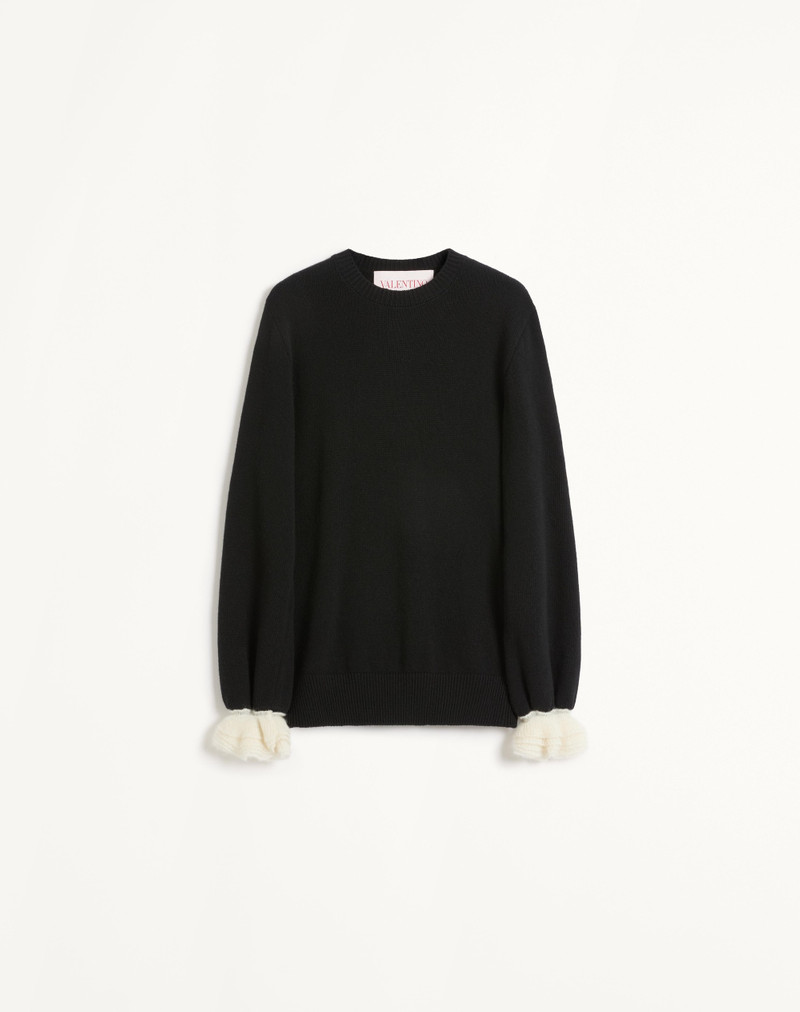 WOOL AND MOHAIR SWEATER - 1