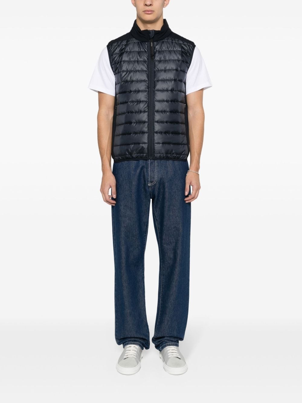 ripstop quilted gilet - 2