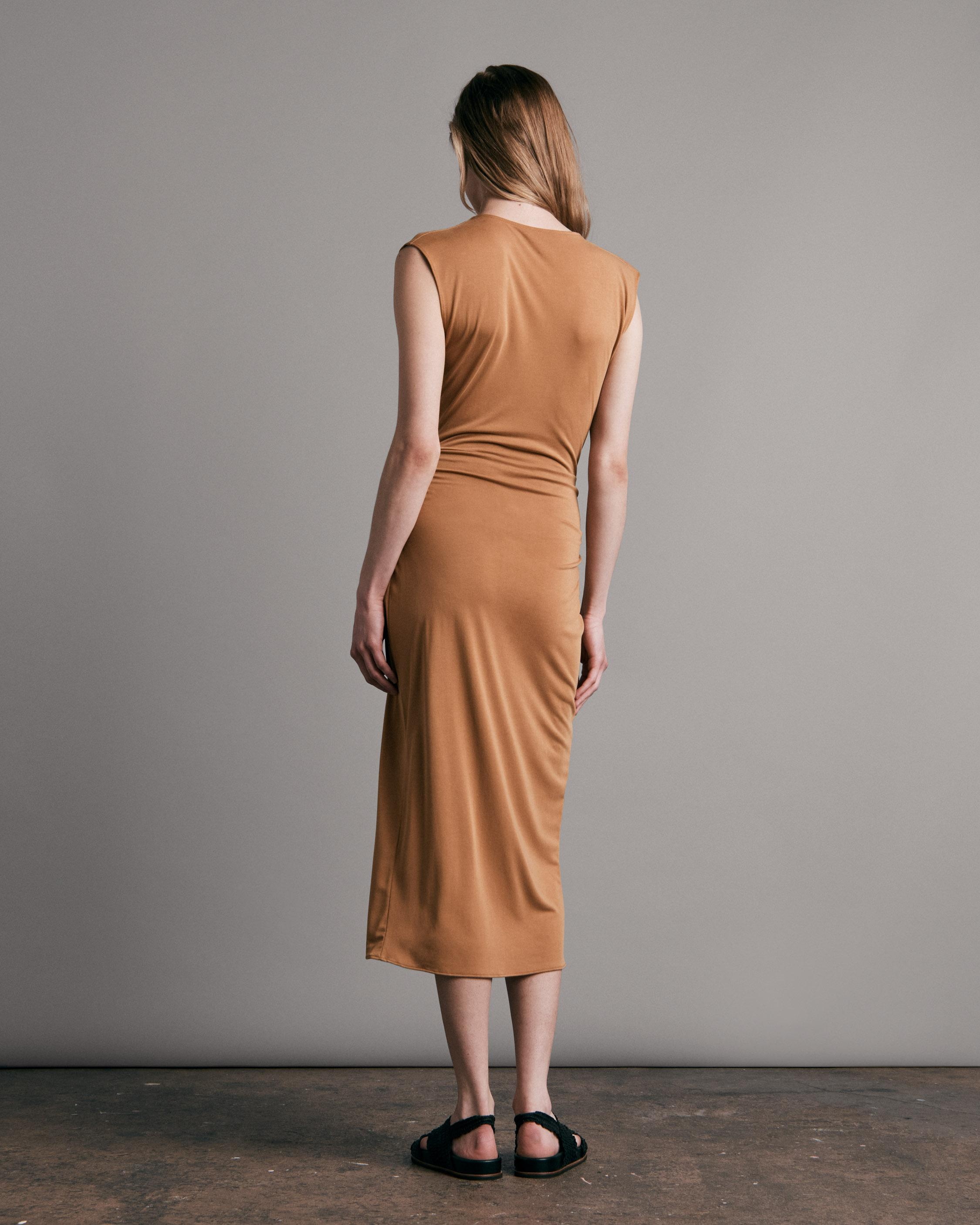 Christy Drape Midi Dress
Modal Skirt - 4