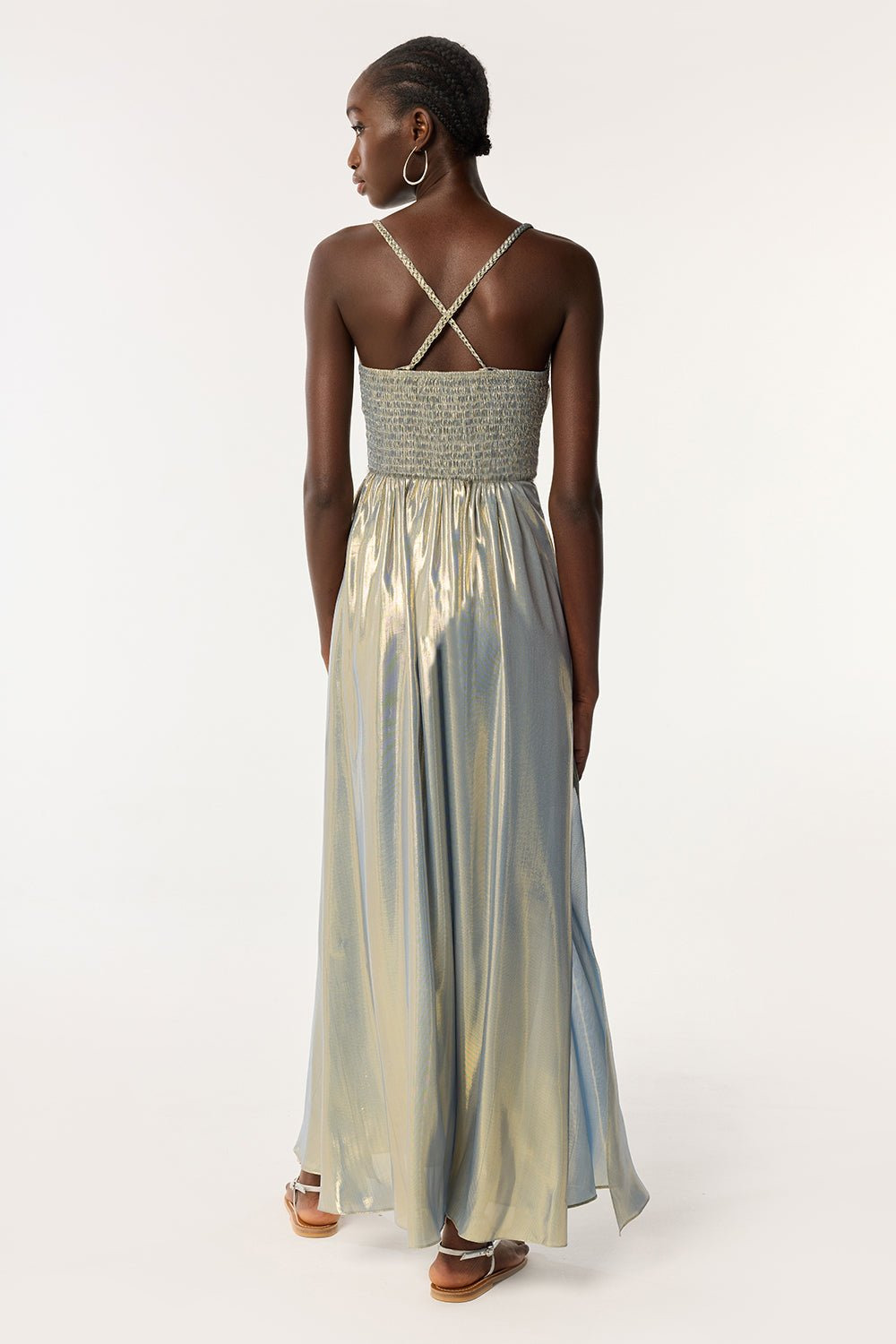Long Dress Cara - Blue - 2
