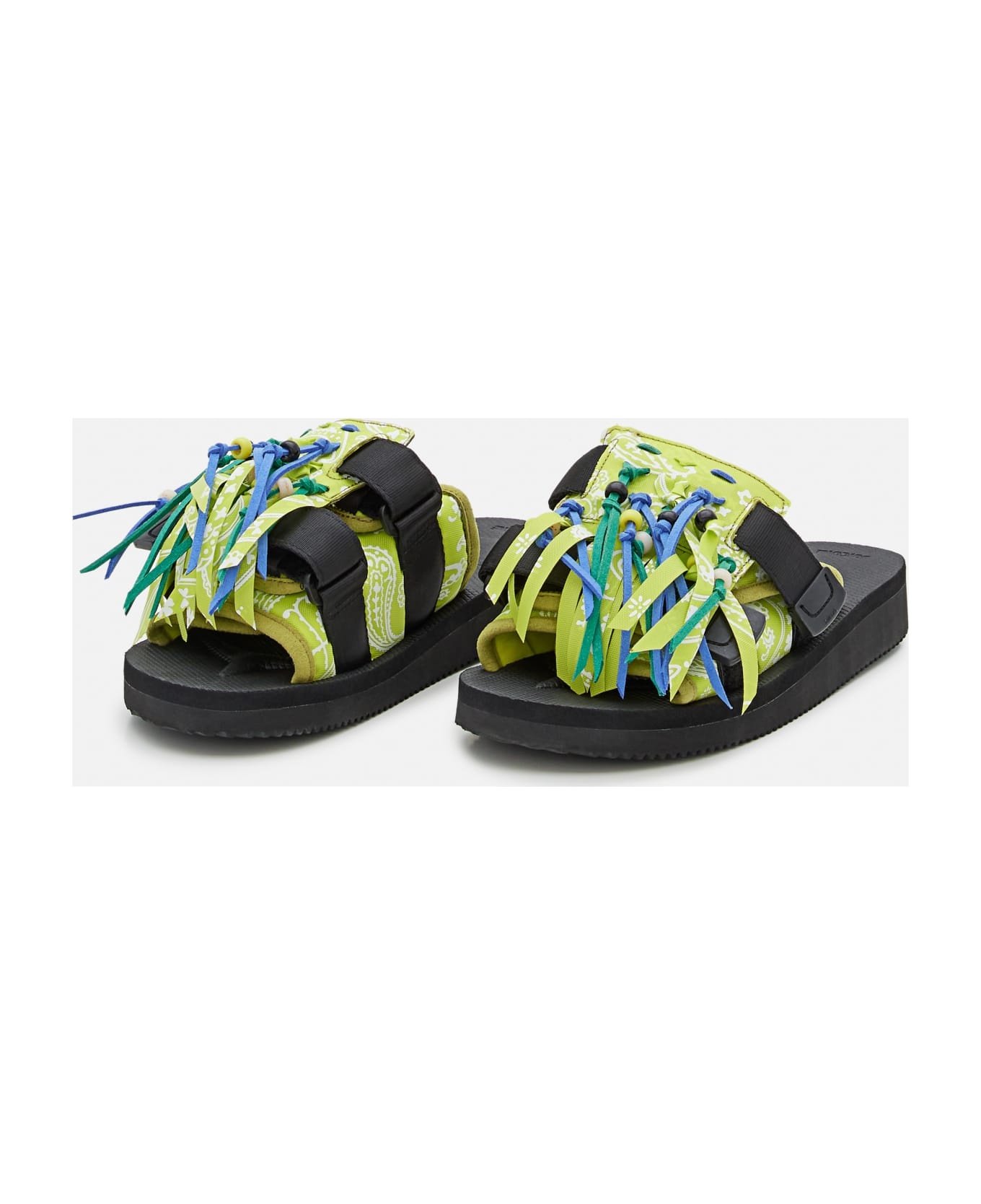 Suicoke X Alanui Moto Fringed Slippers - 2
