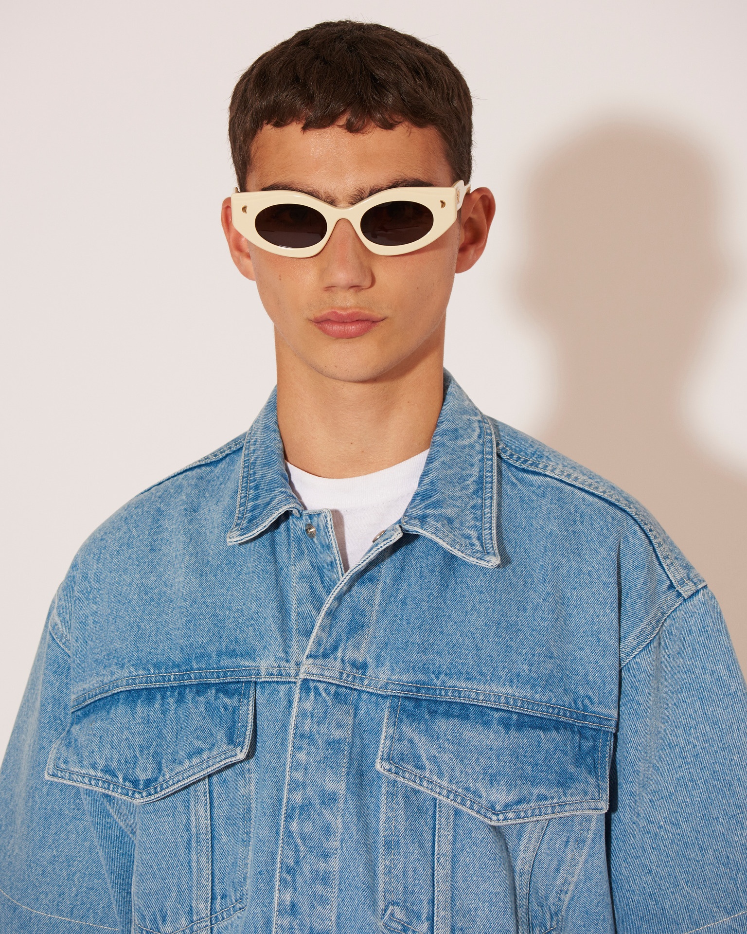 NIKO - Upcycled denim shirt - Light Wash - 5