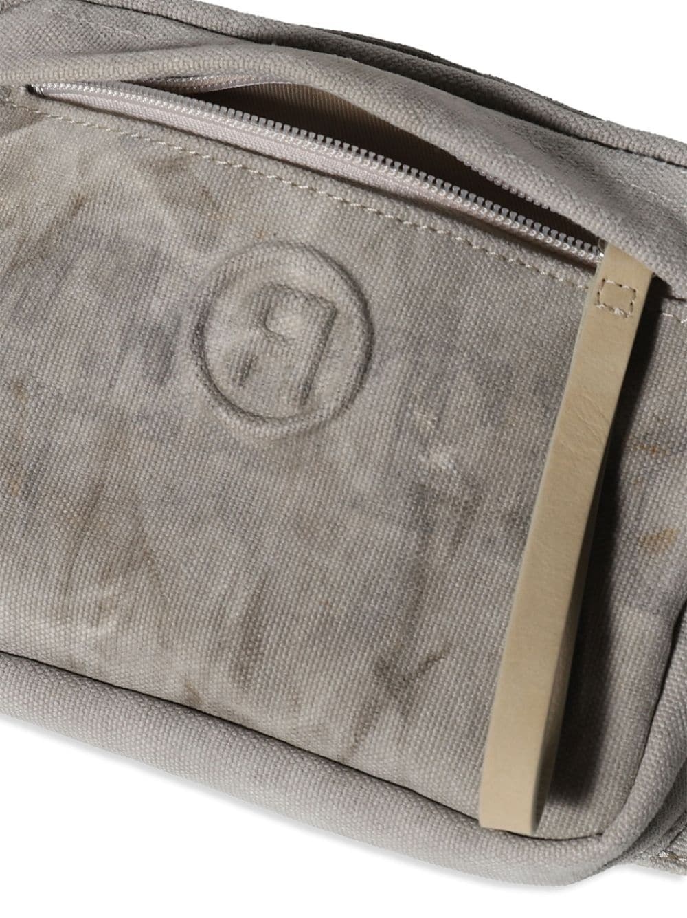 text-print belt bag - 4